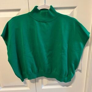 Green Short sleeve Sweater